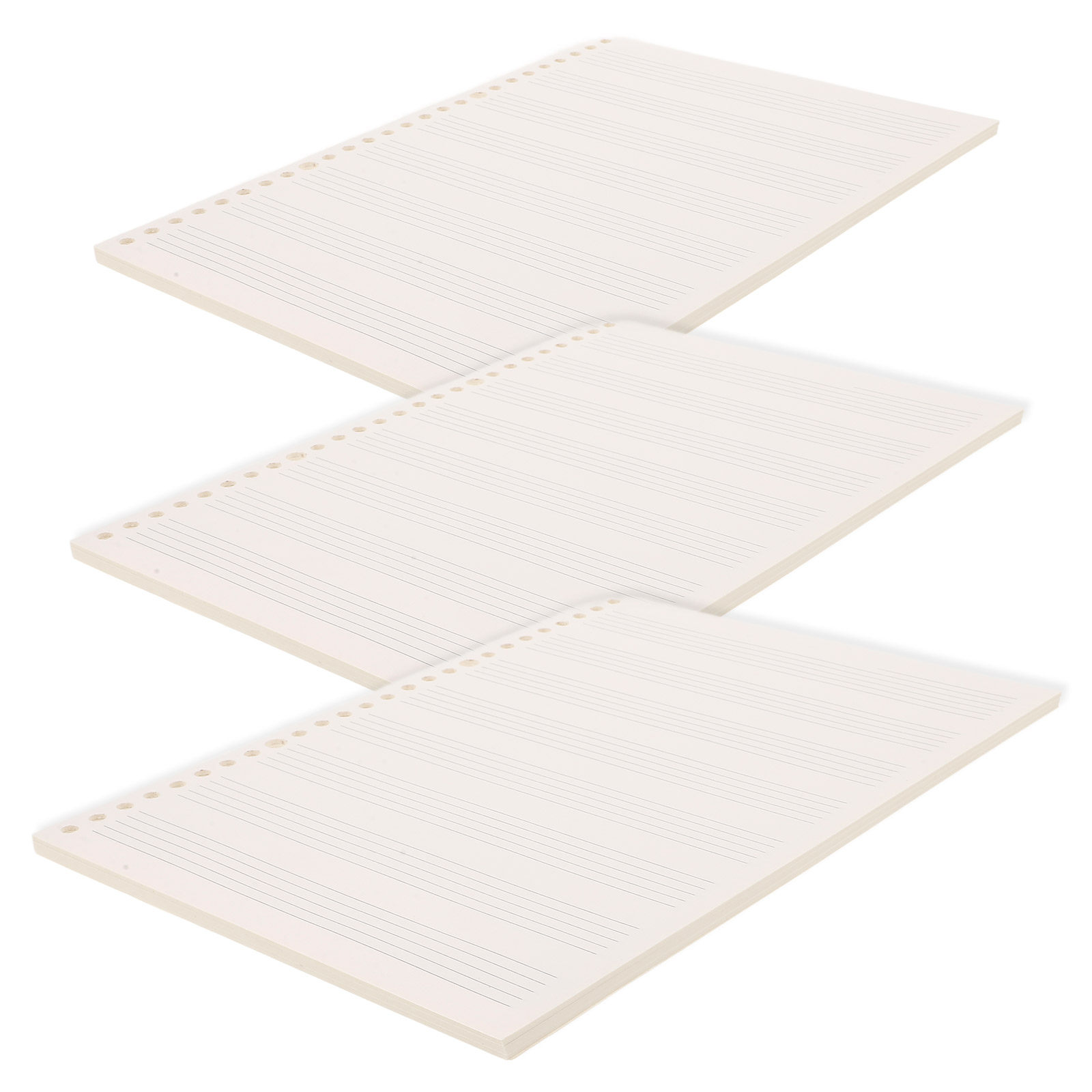 3Pcs Compact Detachable Guitar - Blank Sheet Music Notebook 评论和价格