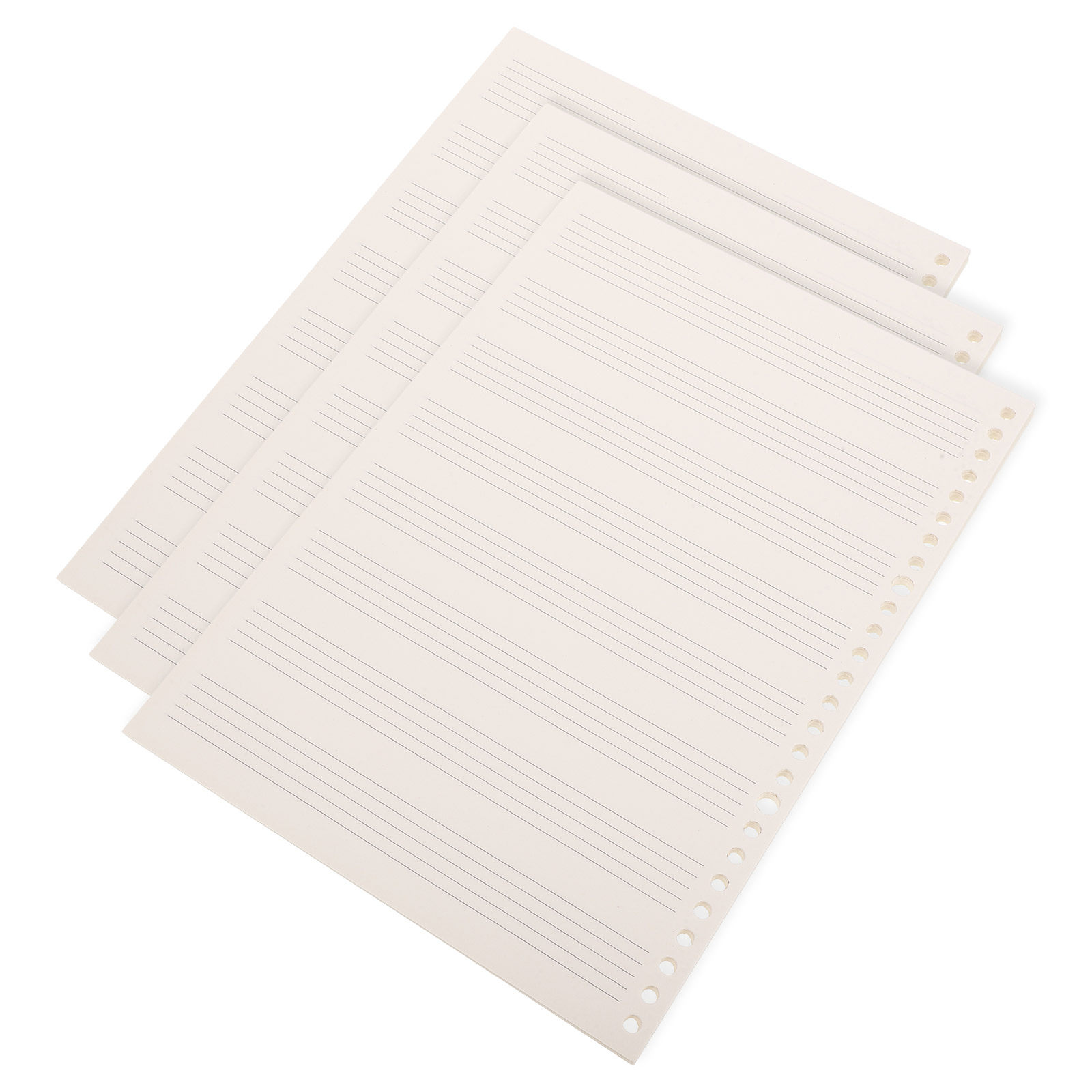 3Pcs Compact Detachable Staff  - Blank Sheet Music Notebook 评论和价格