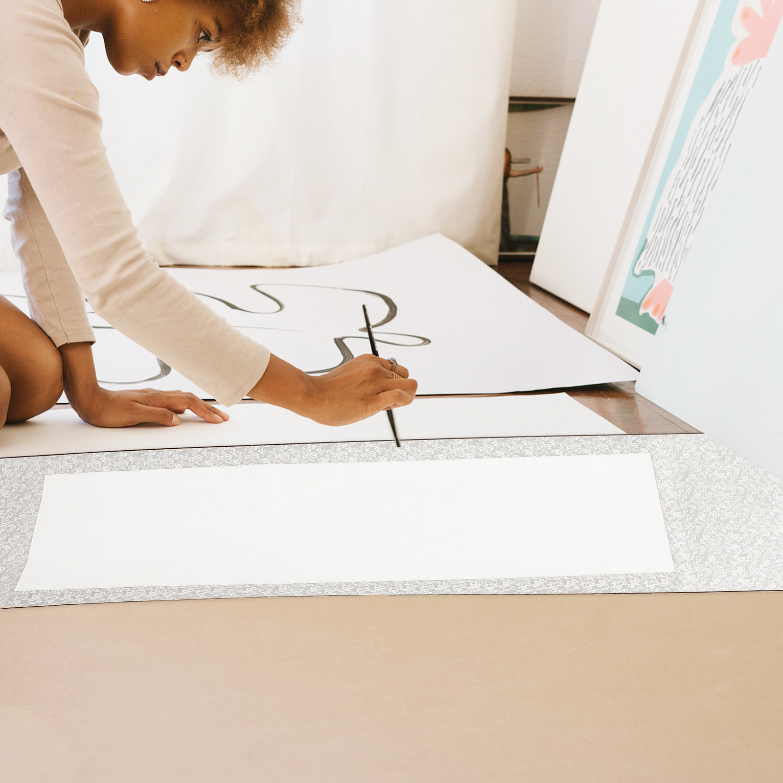 Blank Hanging Scroll Paper for - Chinese Calligraphy Practice Book 评论和价格