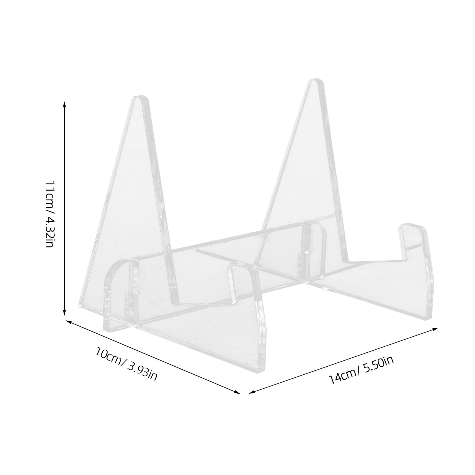 Acrylic Desktop Book Display S - Clear Acrylic Book Stand Holder 评论和价格