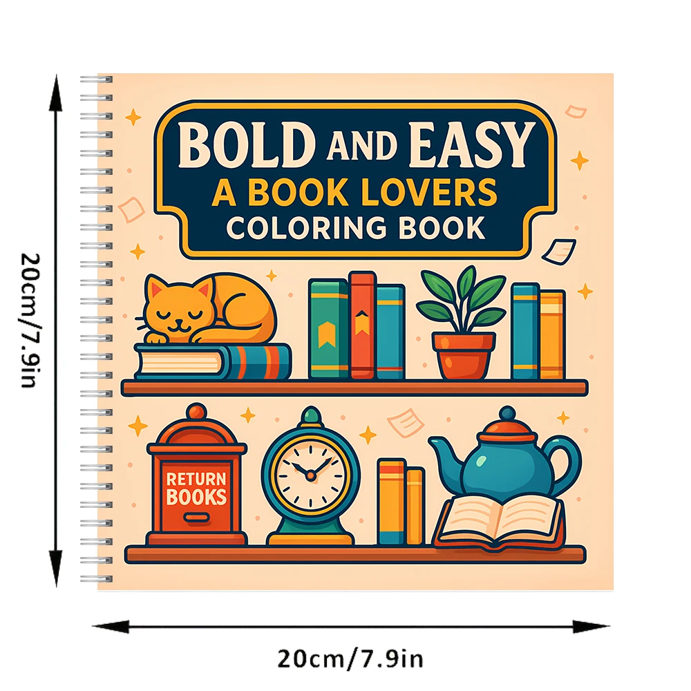 Book Lovers Coloring Book for  - Adult Coloring Book Stress Relief 评论和价格
