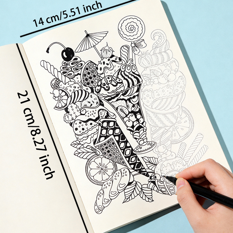 One Adult Stress Relief Hand D - Adult Coloring Book Stress Relief 评论和价格