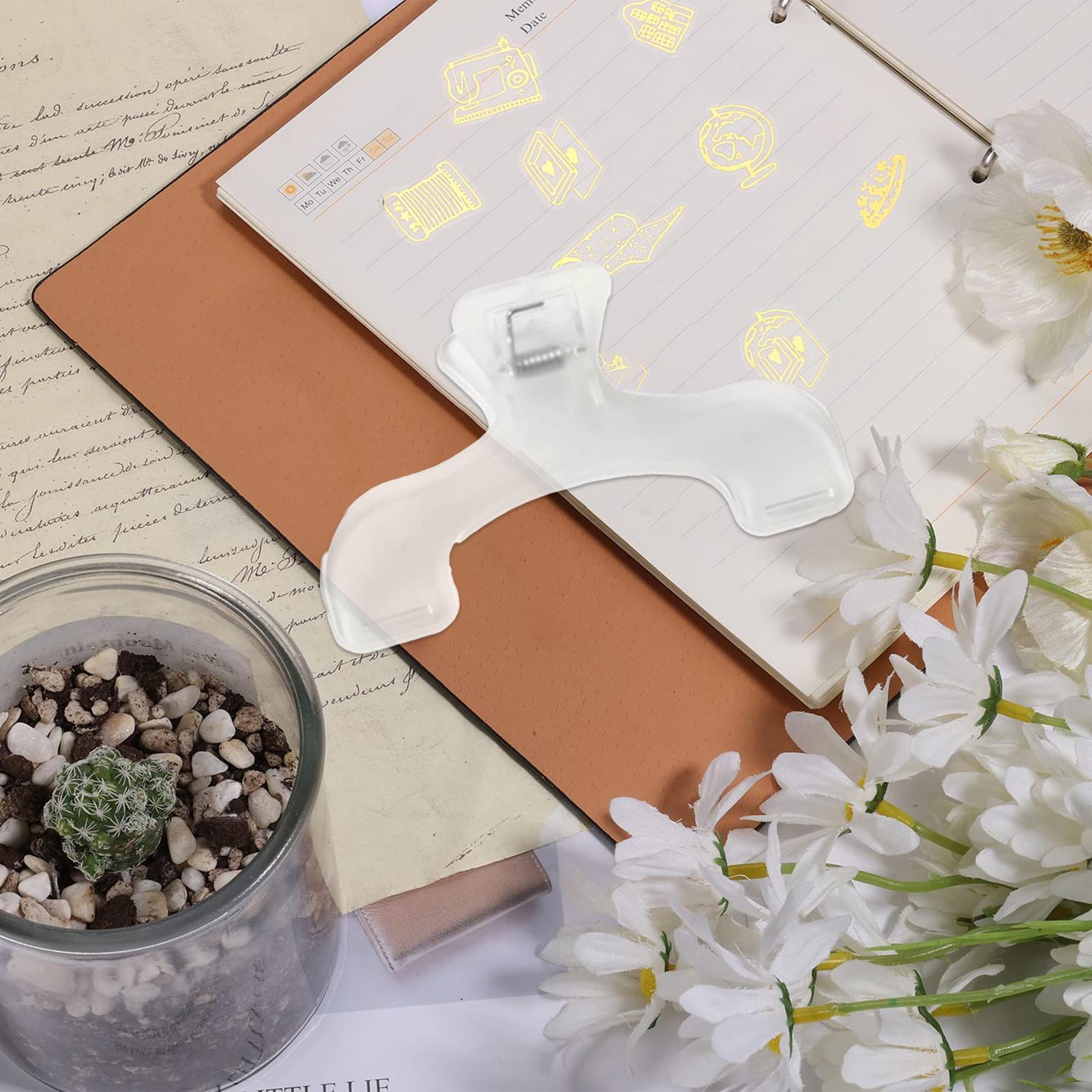 1PC Transparent Cover Book Cli - Stationery Books 评论和价格