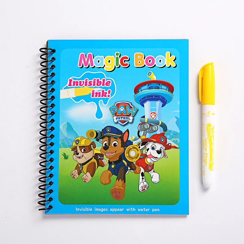 Paw Patrol Reusable Magic Wate - Reusable Water Magic Coloring Book 评论和价格